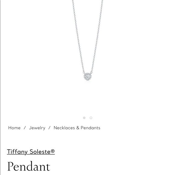 tiffany soleste necklace